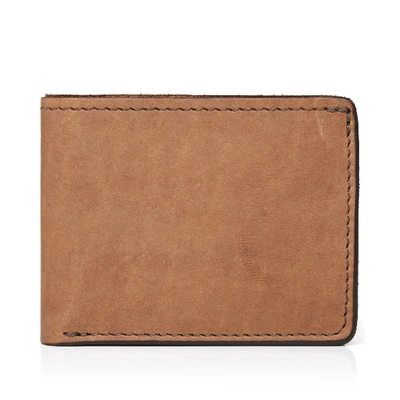 Shop Tanner Goods Utility Billfold Wallet In Brown