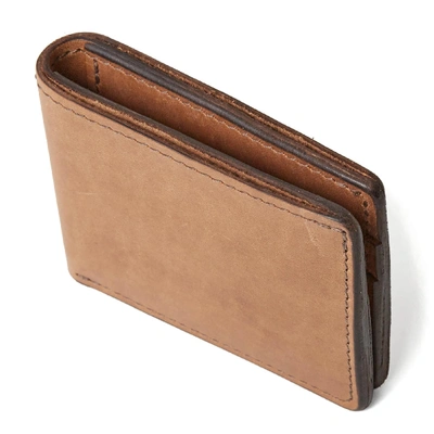 Shop Tanner Goods Utility Billfold Wallet In Brown