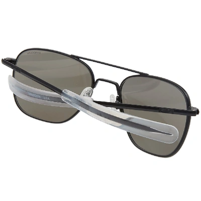 Shop Randolph Engineering Randolph Aviator Sunglasses In Black