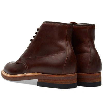 Shop Alden Shoe Company Alden Indy Boot In Brown