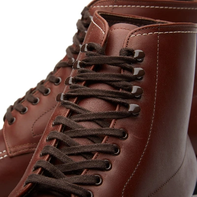 Shop Alden Shoe Company Alden Indy Boot In Brown