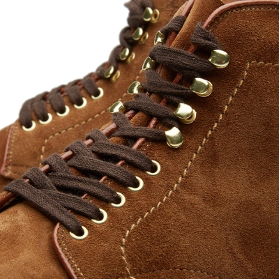 Shop Alden Shoe Company Alden Munson Boot In Brown