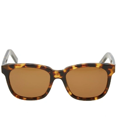 Shop Dick Moby Sfo Sunglasses In Brown