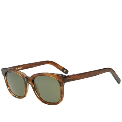 Shop Dick Moby Sfo Sunglasses In Brown