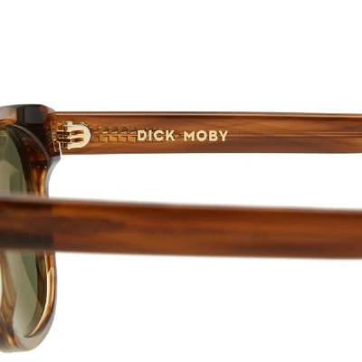 Shop Dick Moby Sfo Sunglasses In Brown