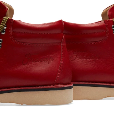 Shop Fracap M120 Natural Vibram Sole Scarponcino Boot In Red