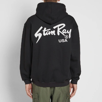 Shop Stan Ray Stan Logo Hoody In Black