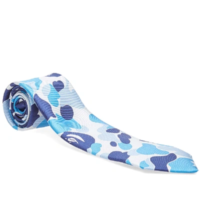 Shop A Bathing Ape Mr. Bathing Ape Abc Tie In Blue