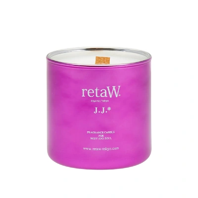 Shop Retaw Metallic Fragrance Candle In Pink