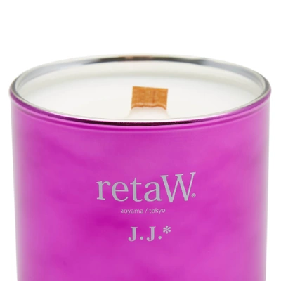 Shop Retaw Metallic Fragrance Candle In Pink