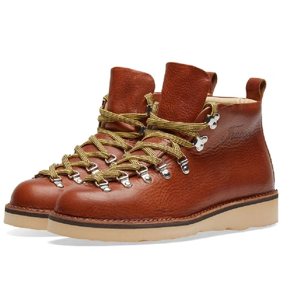 Shop Fracap M120 Natural Vibram Sole Scarponcino Boot In Brown