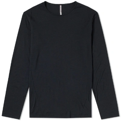 Shop Arc'teryx Veilance Long Sleeve Frame Tee In Black