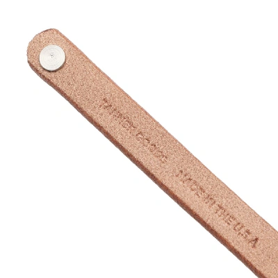 Shop Tanner Goods Double Wrap Wristband In Neutrals