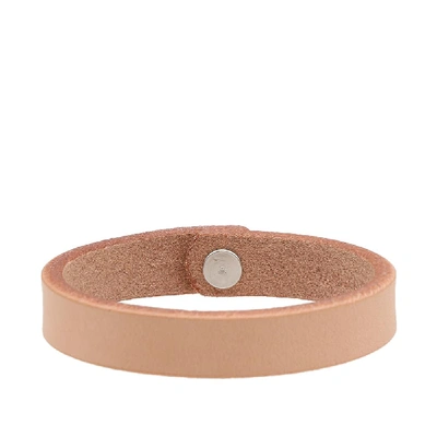 Shop Tanner Goods Single Strap Wristband In Neutrals