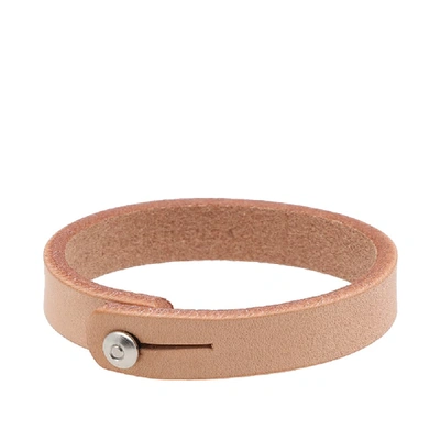 Shop Tanner Goods Single Strap Wristband In Neutrals