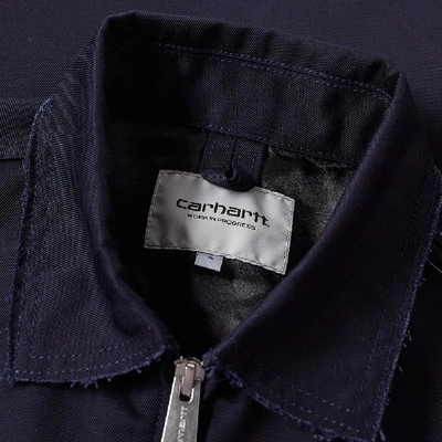 Shop Carhartt X Slam Jam Minute Man Jacket In Blue