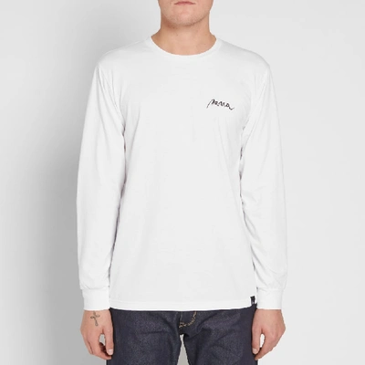 Shop By Parra Long Sleeve Star Struck Tee In White