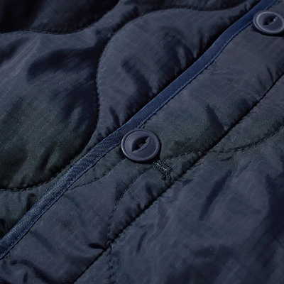 Shop Liberaiders Coup Quilted Liner Jacket In Blue