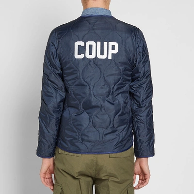 Shop Liberaiders Coup Quilted Liner Jacket In Blue