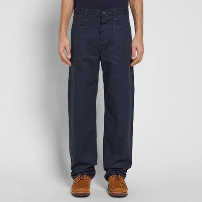 Shop Post Overalls Army Pants In Blue