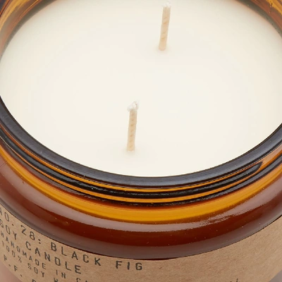 Shop P.f Candle Co. P.f. Candle Co No.28 Black Fig Double Wick Soy Candle In N/a