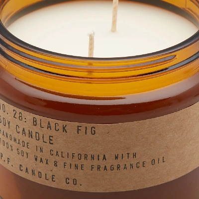 Shop P.f Candle Co. P.f. Candle Co No.28 Black Fig Double Wick Soy Candle In N/a