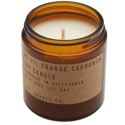 Shop P.f Candle Co. P.f. Candle Co No.27 Orange Cardamon Mini Soy Candle