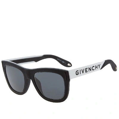 Shop Givenchy Gv 7016/n/s Sunglasses In Black