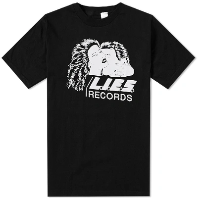 Shop L.i.e.s. Records No Love Tee In Black