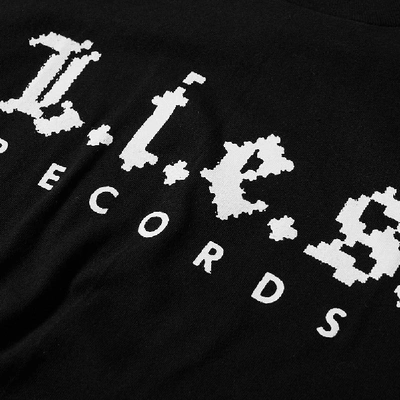 Shop L.i.e.s. Records Digital Hardcore Tee In Black