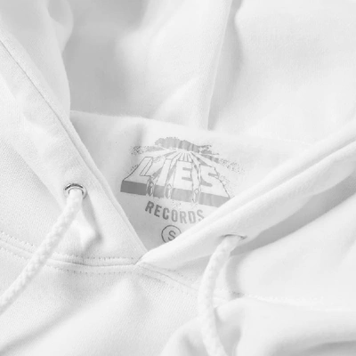 Shop L.i.e.s. Records Logo Hoody In White
