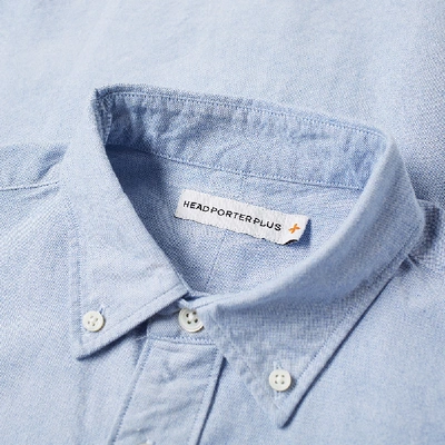 Shop Head Porter Plus Oxford Shirt In Blue