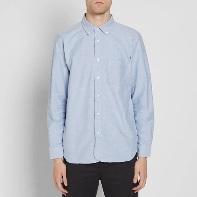 Shop Head Porter Plus Oxford Shirt In Blue