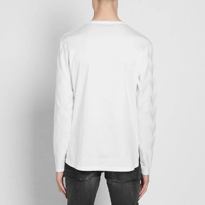 Shop Vanquish Black By  Long Sleeve Tee In White