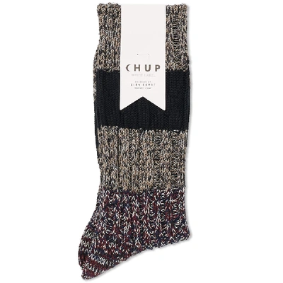 Shop Chup By Glen Clyde Company Chup White Label Stratum Sock In Multi