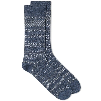 Shop N/a Socks N/a Sock Four In Blue
