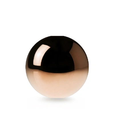 Shop Minimalux Copper Spherical Candle Holder In Gold