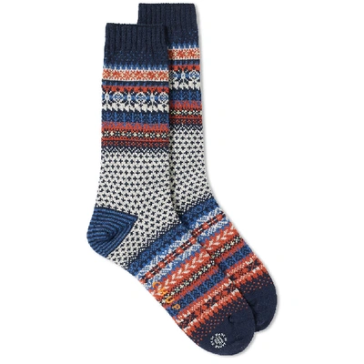 Shop Chup By Glen Clyde Company Chup Nesna Sock In Blue