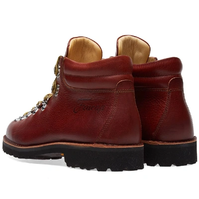 Shop Fracap M127 Roccia Sole Scarponcino Boot In Brown