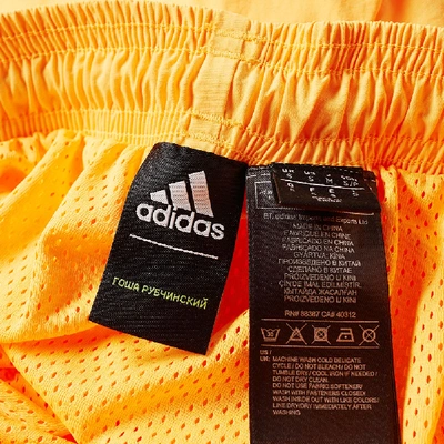 Shop Gosha Rubchinskiy X Adidas Short In Orange