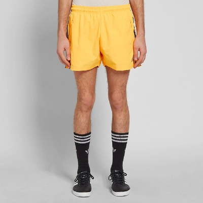 Shop Gosha Rubchinskiy X Adidas Short In Orange