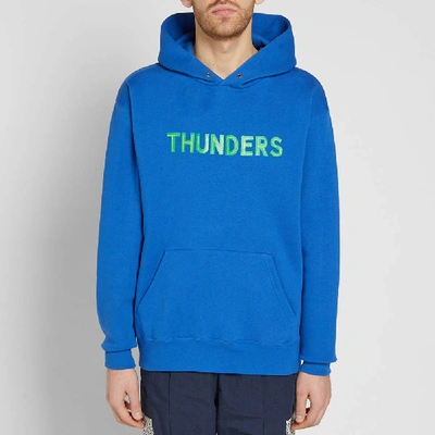 Shop Thunders Mr  Core Hoody In Blue