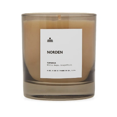 Shop Norden Goods Topanga Glass Candle In N/a