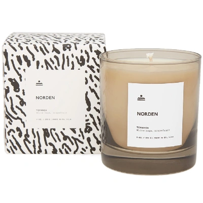 Shop Norden Goods Topanga Glass Candle In N/a