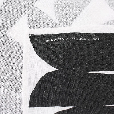 Shop Norden Goods Hudson Tea Towel In Black