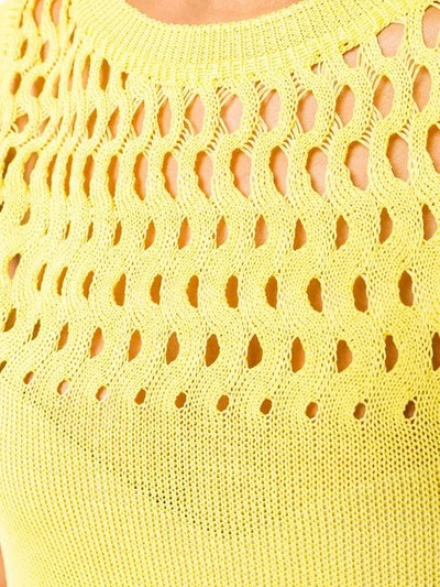 Shop Missoni Cut-detail Knitted Vest