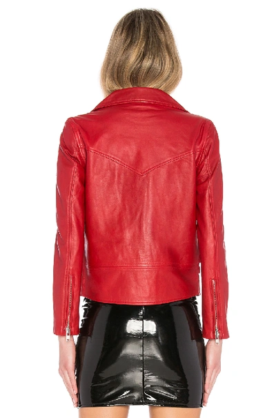 Shop Lovers & Friends Lovers + Friends Your Mom's Moto In Red.