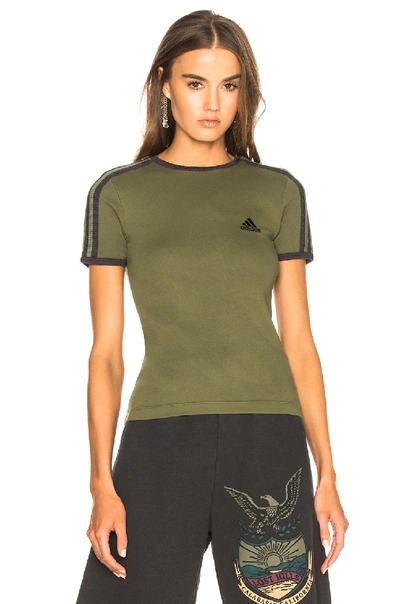 Shop Yeezy Season 5 Baby Tee In Green