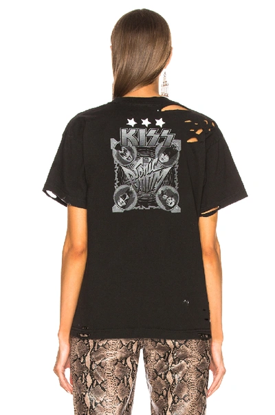 Shop Icons Assorted Destroyed Concert Tee In Black