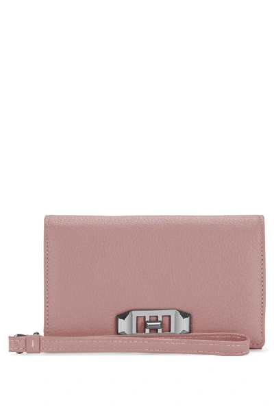Shop Rebecca Minkoff Love Lock Wristlet For Iphone Xs & Iphone X In Blossom